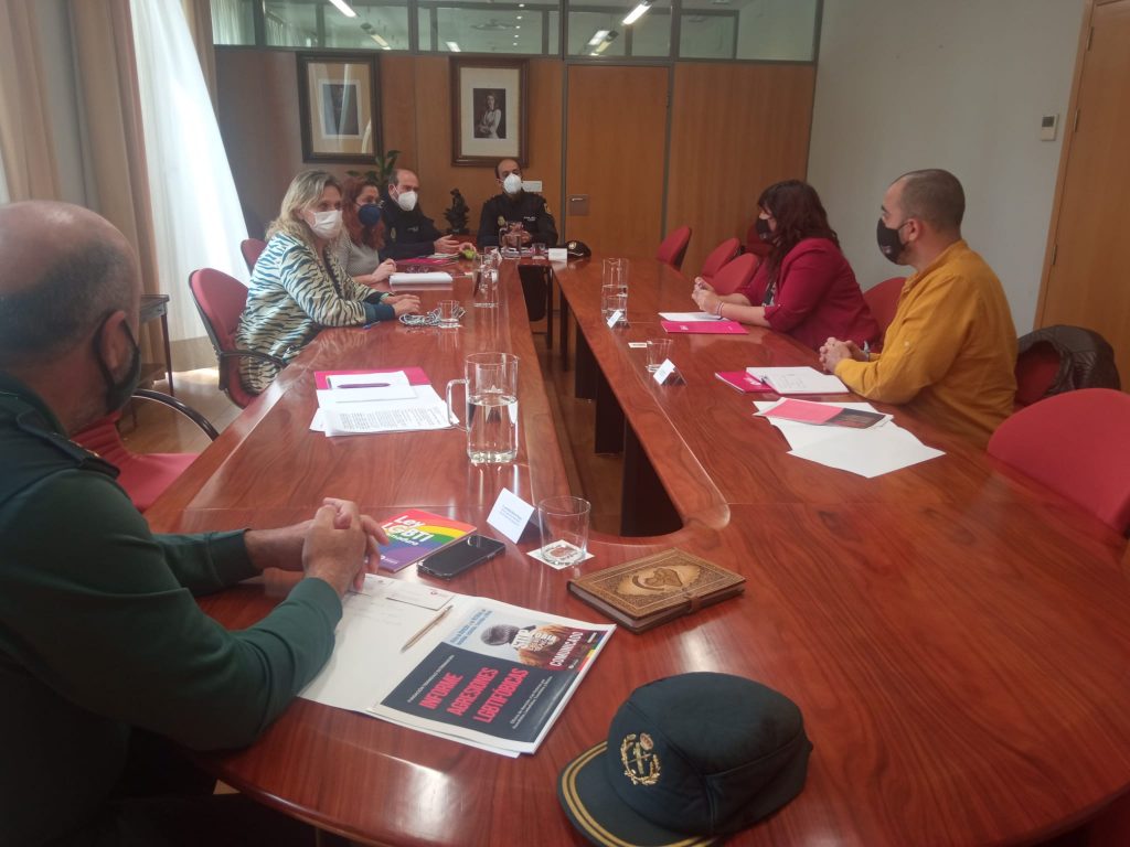 Delegación del Gobierno y Fundación Triángulo trabajarán conjuntamente para hacer frente a los delitos de odio y una atención adecuada a las víctimas de LGTBIfobia. triangulo 01