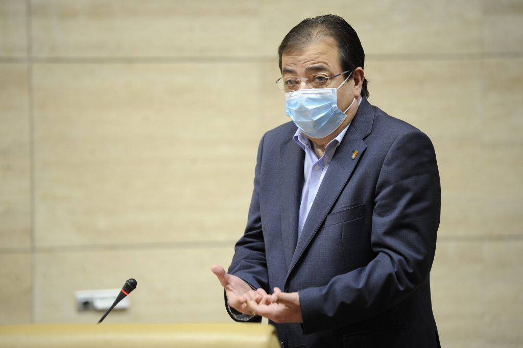 Vara reivindica que Extremadura reciba lo máximo posible de los Fondos Next Generation vara