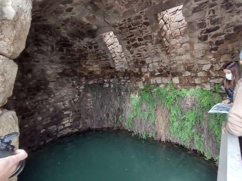 Trabajos de rehabilitación de la cisterna de San Roque y la fuente del Concejo de Cáceres para su apertura a la visita turística cc 1