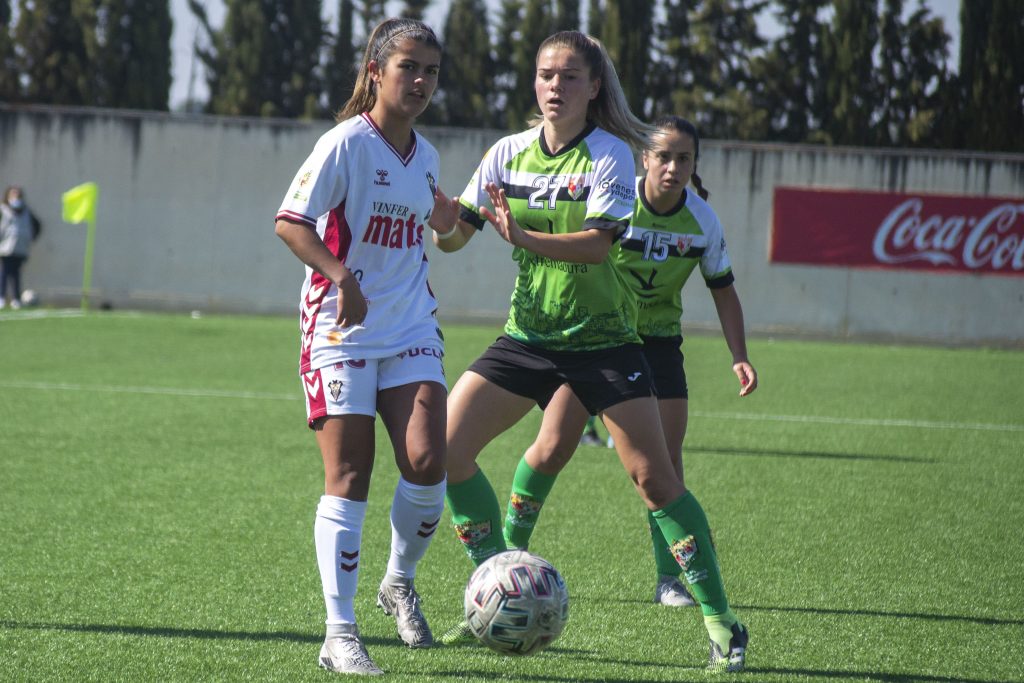 EL FEMENINO CÁCERES GANA EN ALBACETE, 1-2 feme cc