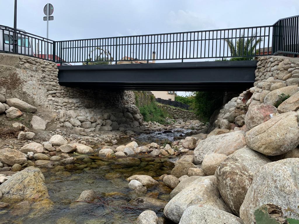 Reparado el puente sobre el arroyo Garganta de la Buitrera, en Gargantilla foto arroyo gargantilla