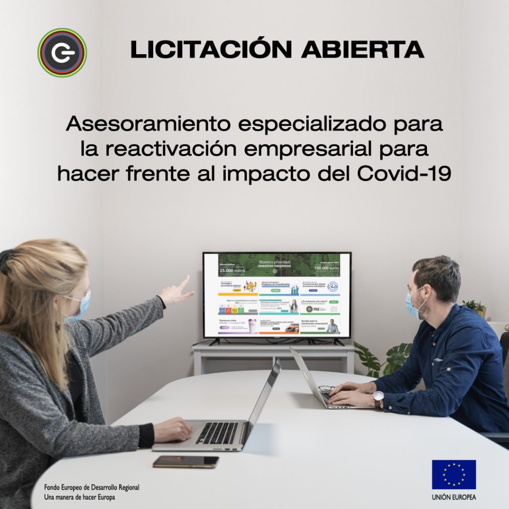 Abierta la licitación del programa de asesoramiento para empresas para hacer frente al impacto de la covid-19 licitacion asesoramiento covid.001