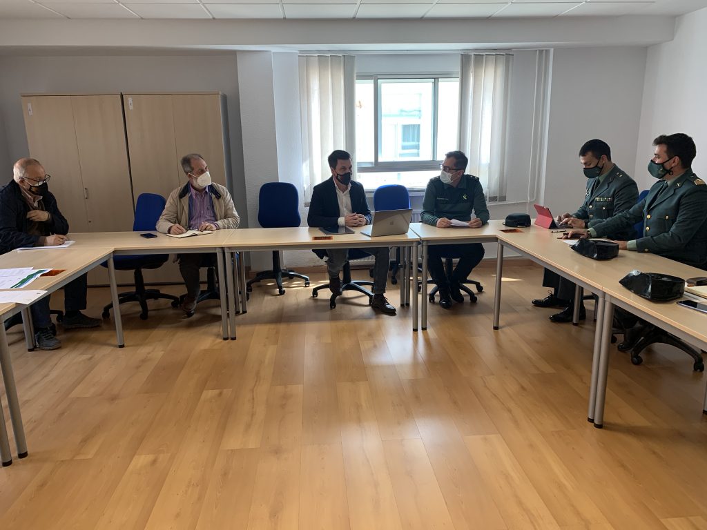 La Diputación de Cáceres invertirá 100.000 euros en el arreglo y mejora de los acuartelamientos de la Guardia Civil en Miajadas y Monroy dipu cc