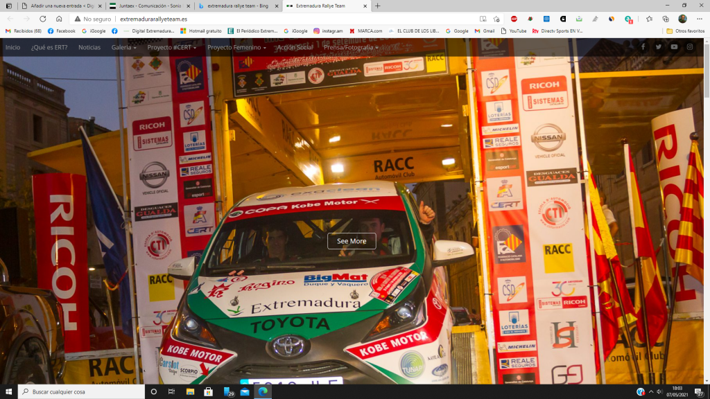 Presentado la Extremadura Rallye Team extrema rallye