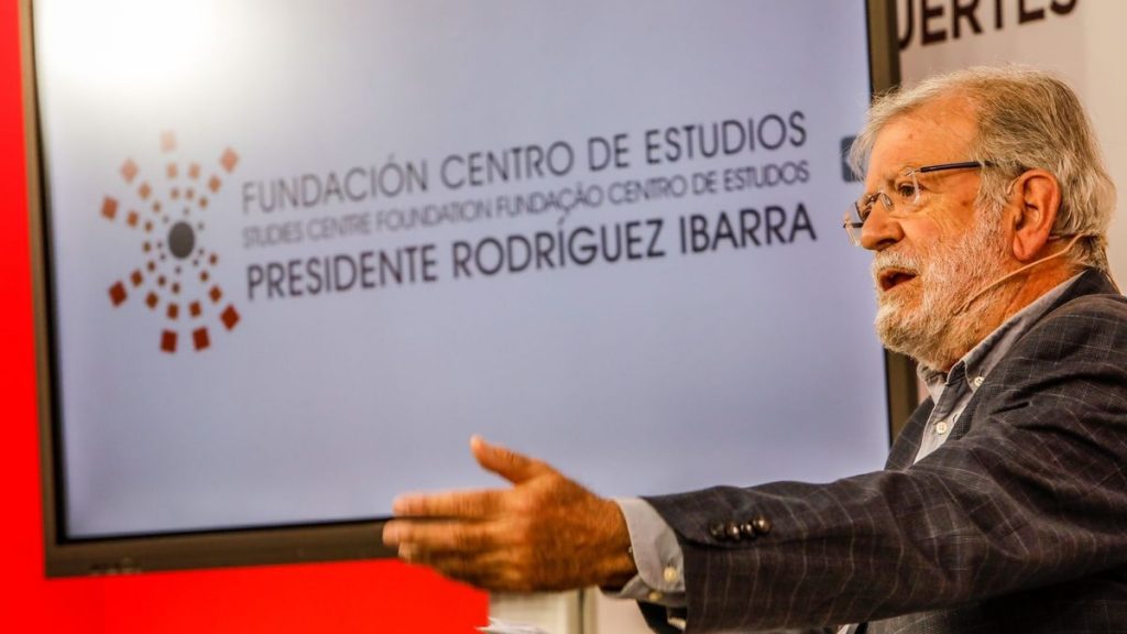RODRÍGUEZ IBARRA PIDE UN REFERÉNDUM EN EL PSOE PARA TRATAR EL TEMA DE LOS INDULTOS ibarra