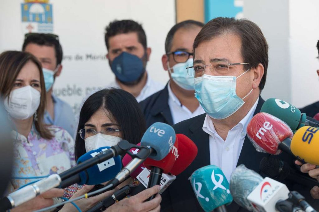 Vara: " El ritmo de vacunación es fruto de un sistema de salud pensado y diseñado para que la gente pueda ser atendida allí donde vive" vara 1