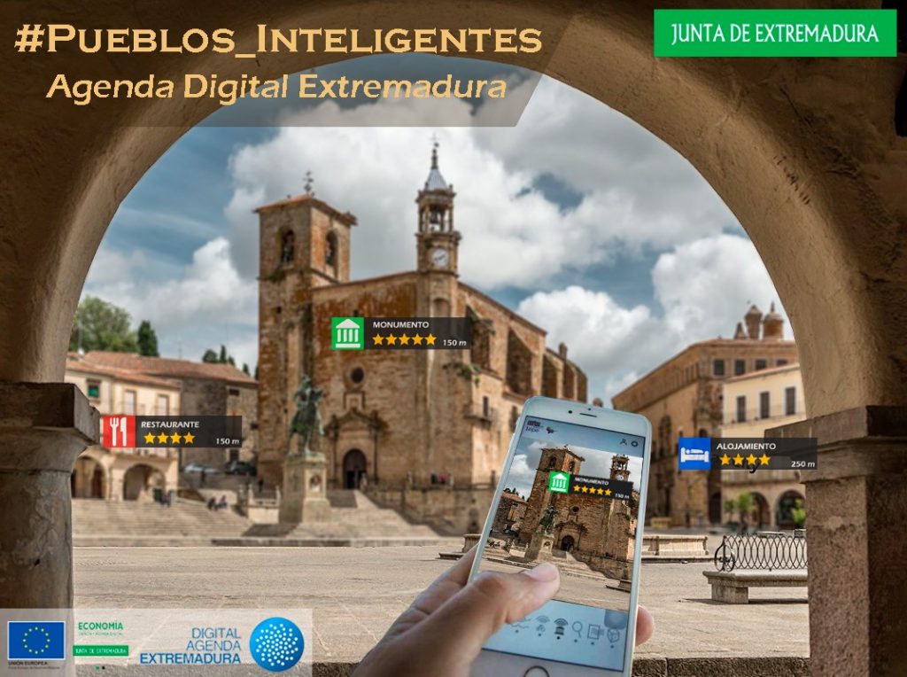 190 ayuntamientos extremeños, de menos de 20.000 habitantes, solicitan las ayudas para el desarrollo de pueblos inteligentes Pueblos Inteligentes