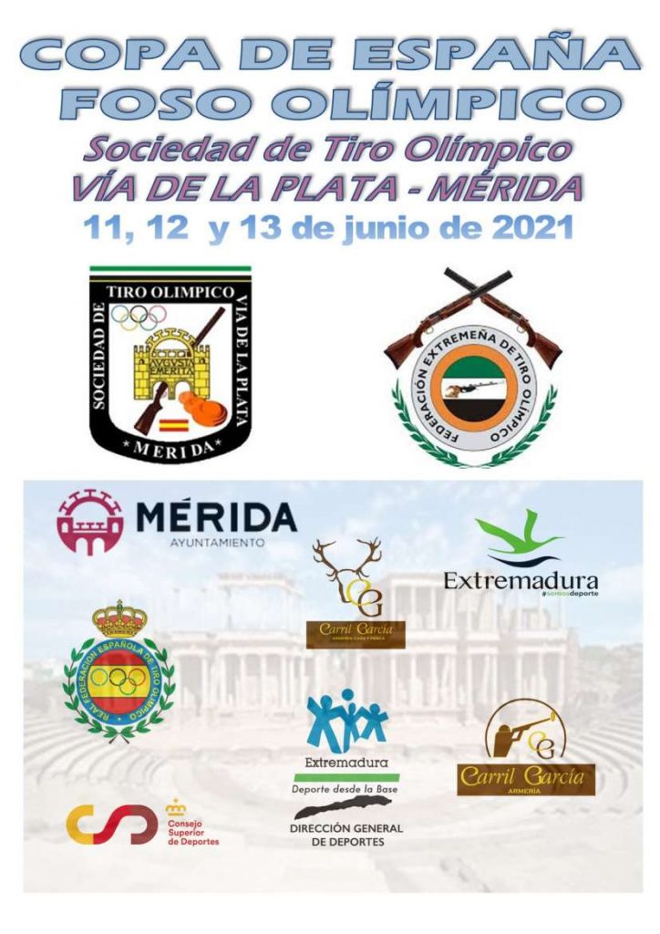 Este fin de semana en Mérida, Copa de España de Foso Olímpico cartel foso olimpico
