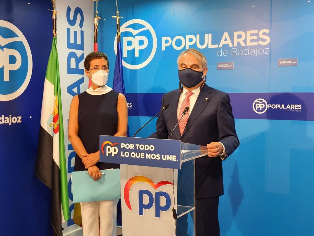 Convocado el 14 Congreso provincial del PP que se celebrará el próximo 18 de julio en Badajoz fran fragoso pp ba