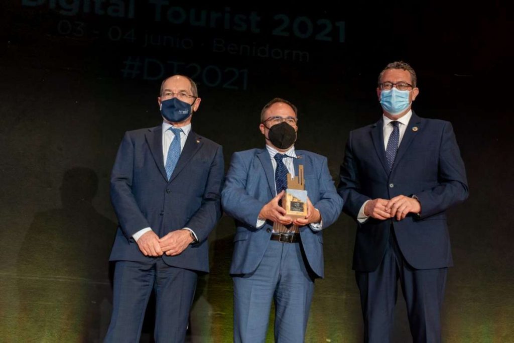 El congreso Digital Tourist 2021 reconoce el mérito turístico de Extremadura premio turism extrema