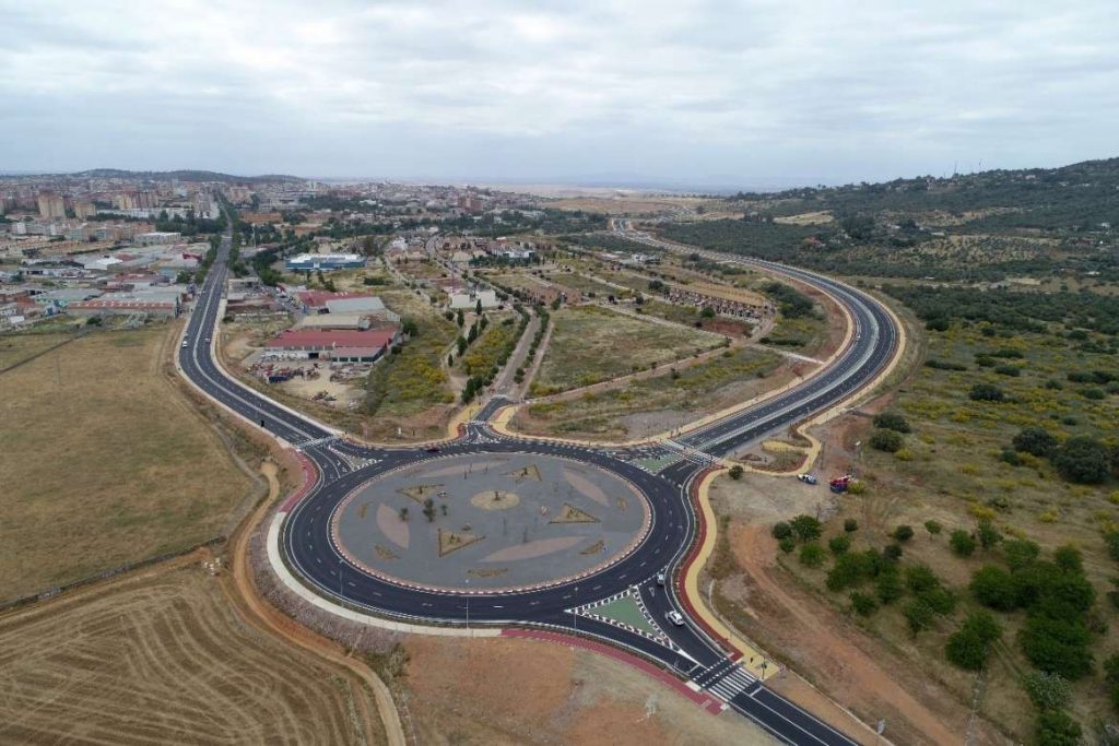 El próximo lunes 14 de junio, se pone en servicio la Ronda Sureste de Cáceres ronda sureste