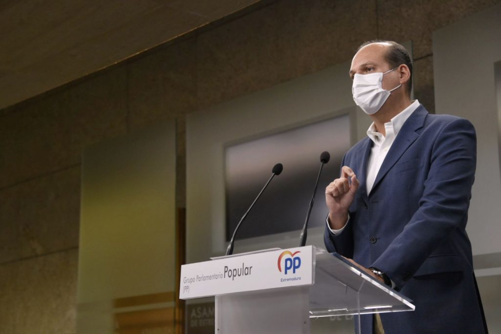 Carrón, PP : Vara prometió 3.220 millones de fondos europeos, pero sólo hay programados 626 millones carron