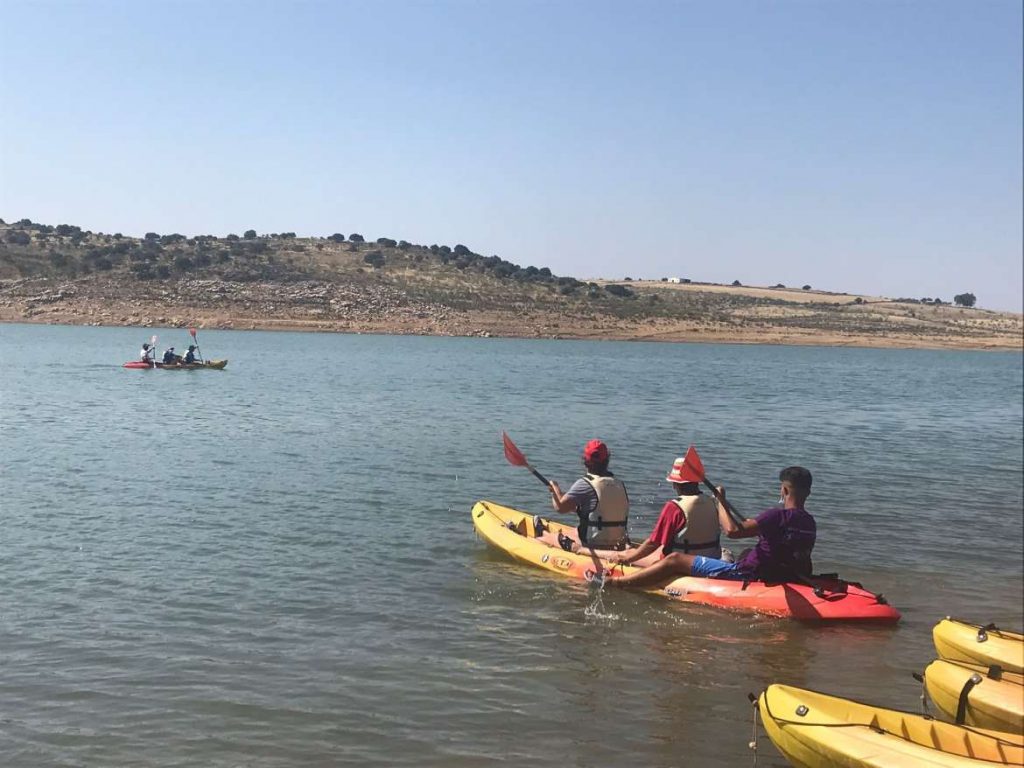 Alange es la cita de 75 participantes en el programa Naturaleza y Aventura de los JEDES 2021 jedex 1
