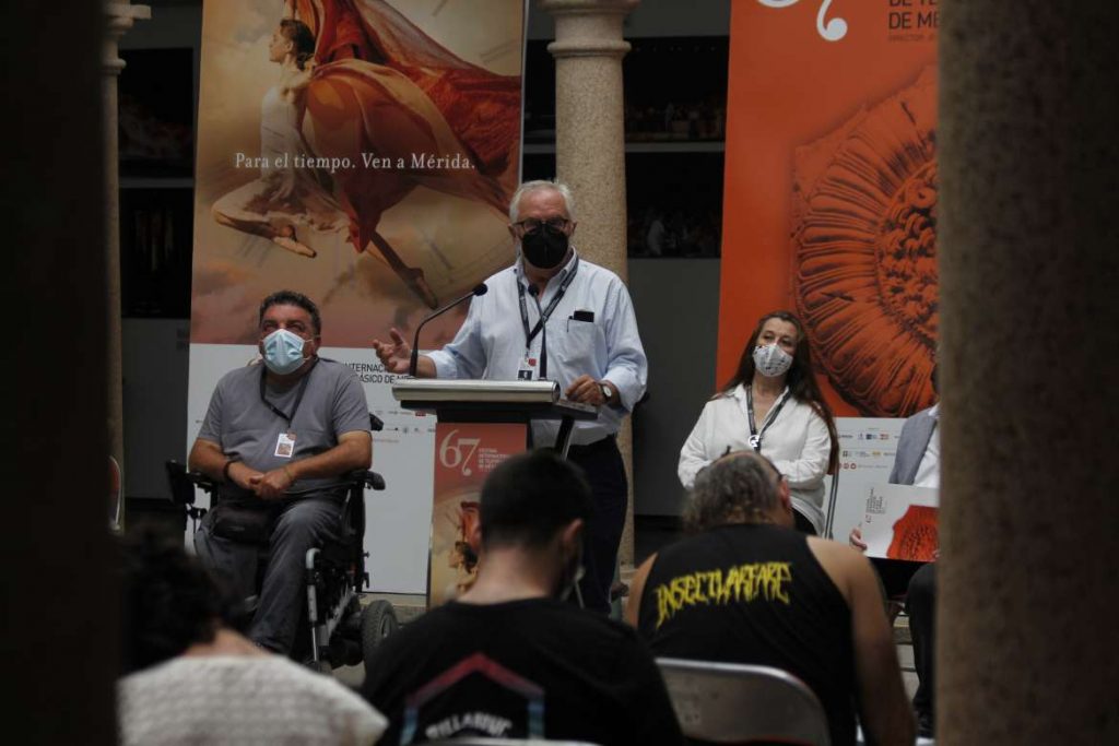 Presentada la obra ‘Hipatia de Alejandría’, programada en el Festival Internacional de Teatro Clásico de Mérida del 21 al 25 de julio miguel murillo