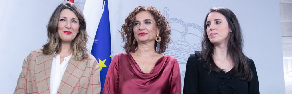 El Gobierno de Sánchez es el que presenta más ministras de todos los de Europa ministras sanchez