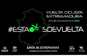 Cartel Vuelta Ciclista Extremadura 2021