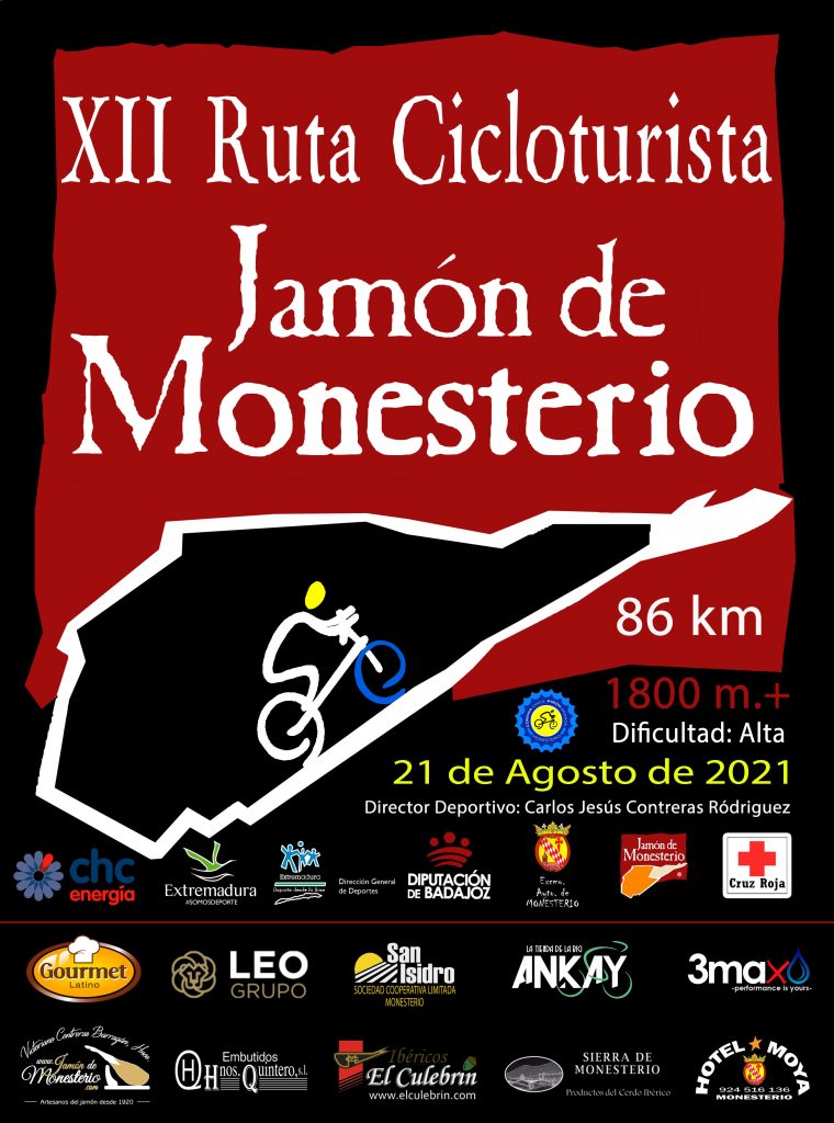 XII Edición Ruta Cicloturista Jamón de Monesterio el próximo 21 de agosto foto 1