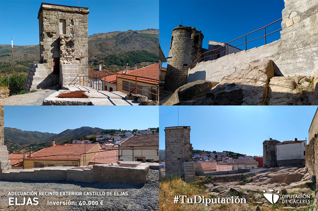 obras adecuacion castillo de eljas
