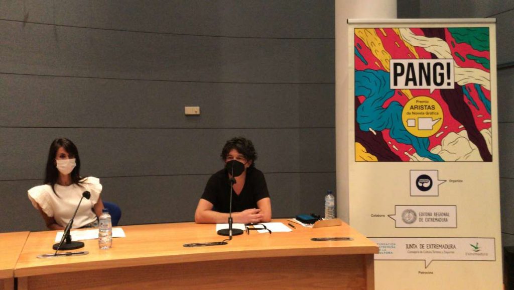Presentación de la primera edición de ‘Pang!’ Premio Aristas de Novela Gráfica pang