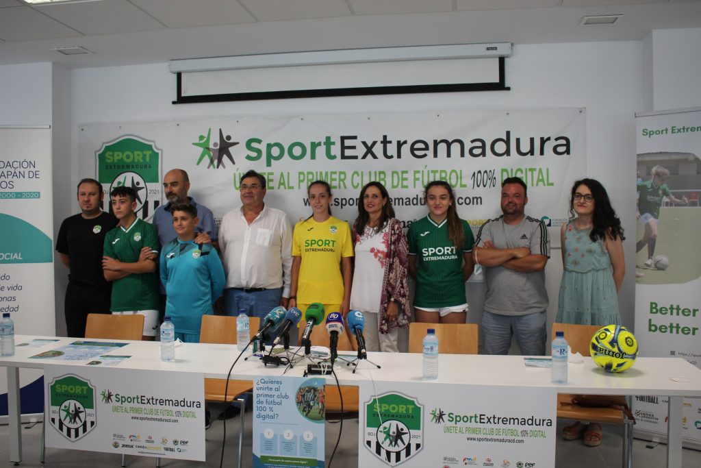 El Sport Extremadura se presenta como un club digital, social y formativo sport extremadura futbol digital