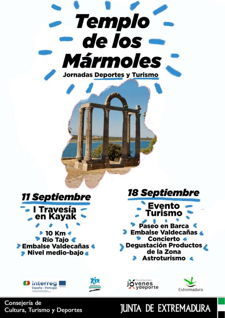 El conjunto arqueológico de Augustóbriga, en Bohonal de Ibor, acoge una programación de deporte, música, gastronomía y astroturismo CARTEL a3 LOS MARMOLES