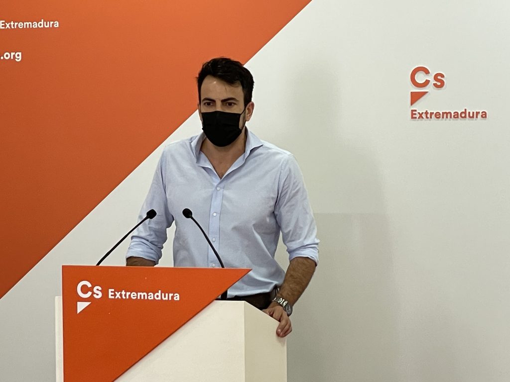 Salazar, Ciudadanos Extremadura, exige a Vara que pida una mesa de diálogo a Sánchez David Salazar 28 de junio