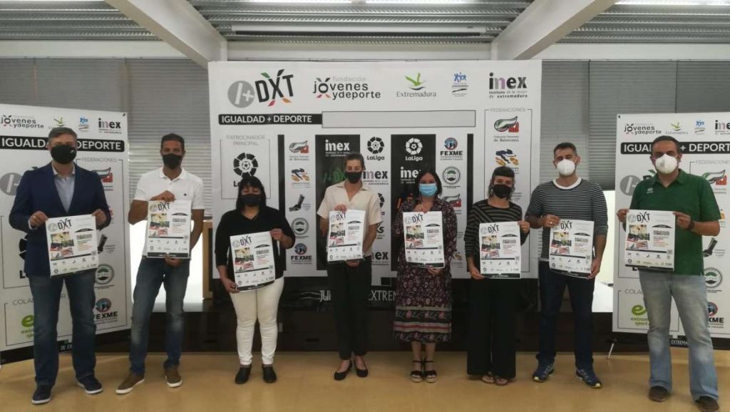 Presentado el programa 'Igualdad más Deporte', 'I+DXT 2021' en Cáceres Deporte igualdad4