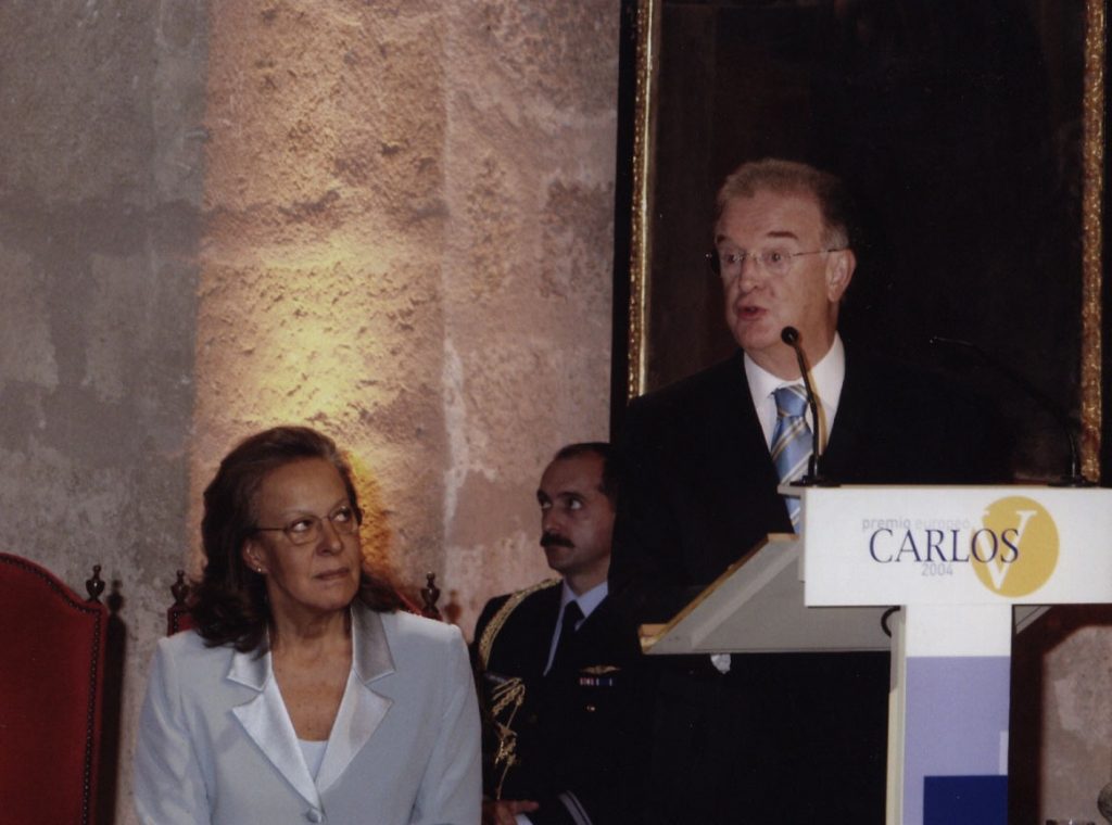 La Fundación Yuste lamenta el fallecimiento del expresidente de Portugal, Jorge Sampaio, quien fue Premio Europeo Carlos V Fallecimiento Jorge Sampaio