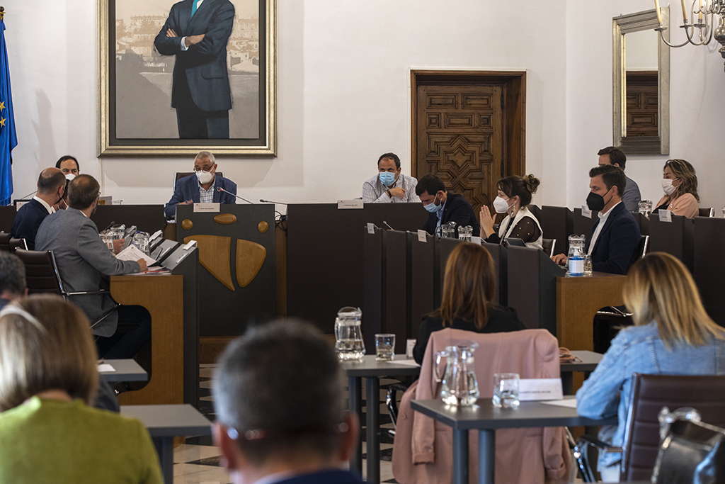 La Diputación de Cáceres aprueba en pleno 214.935 € que irán destinados a paliar daños causados en once municipios por la borrasca Elsa dip cc 1