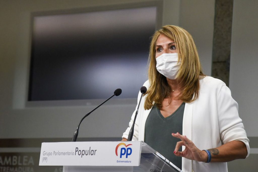 Sánchez Polo, PP, afirma que no ha habido voluntad política del gobierno de Vara para asistir a las víctimas de terrorismo sanchez polo