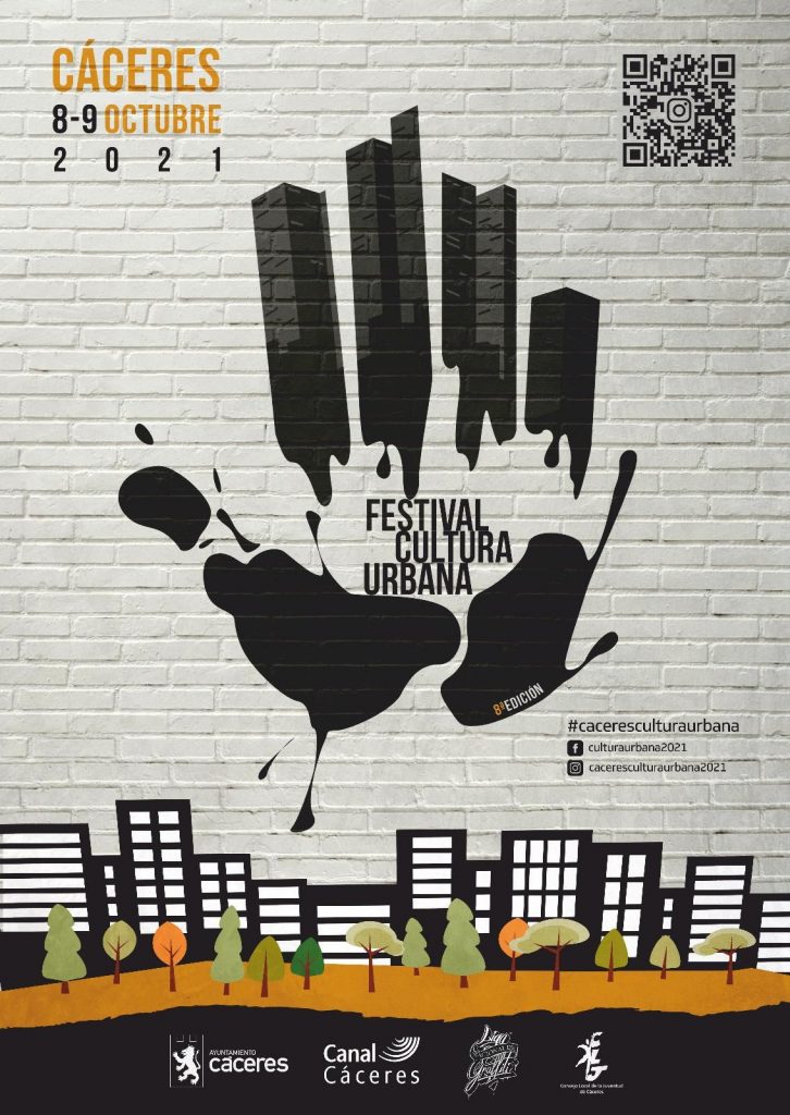 La nueva edición del Festival de Cultura Urbana llenará el Parque del Príncipe de actividades para las personas jóvenes Cartel