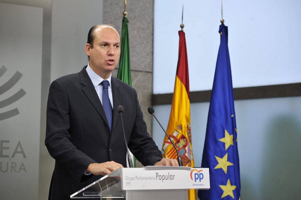 Carrón, PP, considera una pataleta de Vara al negar 10 minutos a la oposición en el debate de la enmienda de totalidad carron pp