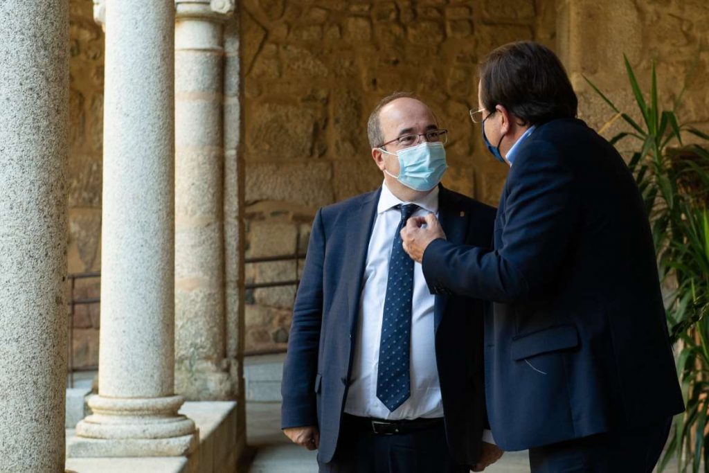 Extremadura recibirá cerca de diez millones de euros en materia de Cultura y Deporte de los Presupuestos Generales del Estado y del 1,5% Cultural iceta y vara