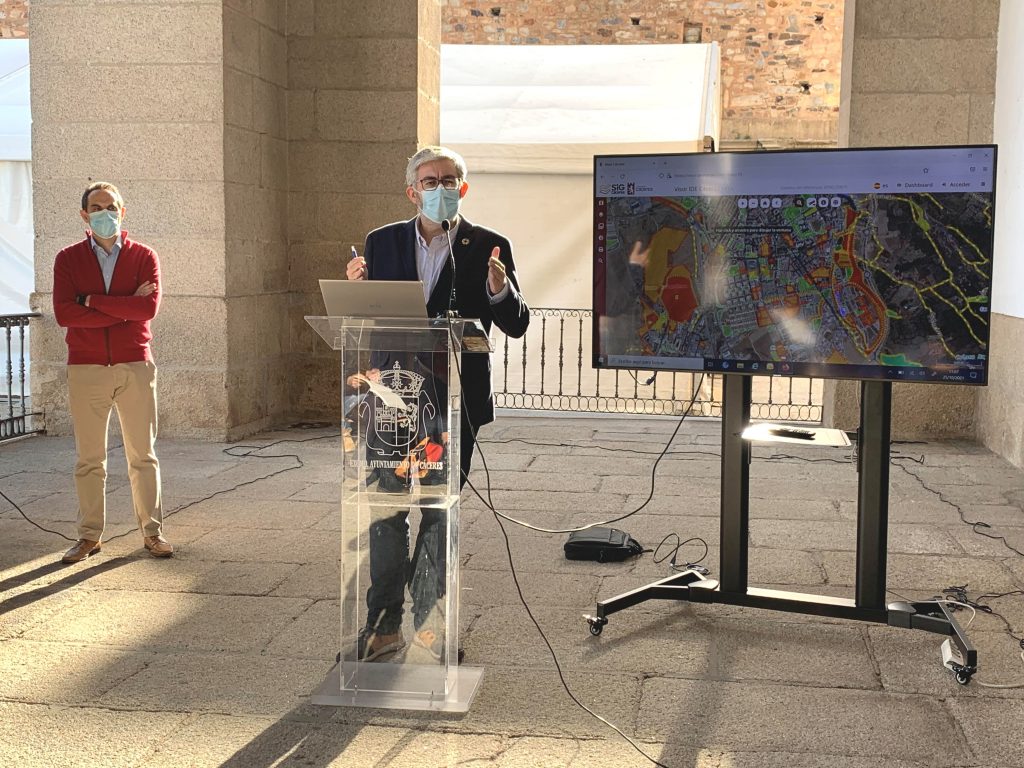 El Ayuntamiento de Cáceres digitaliza su inventario para que sea accesible para toda la ciudadanía inventario sig