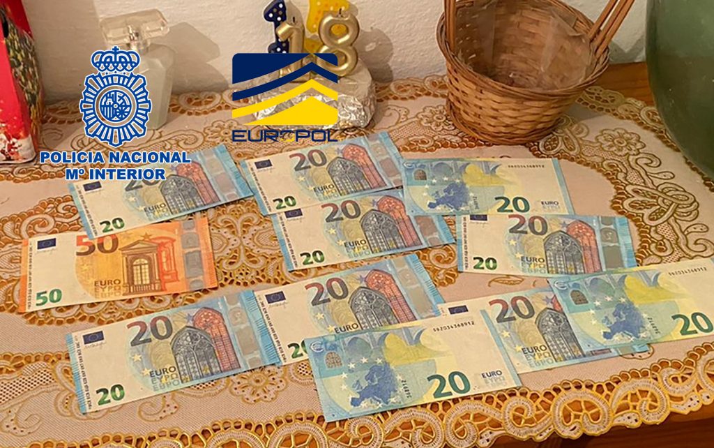 Detenidas 43 personas en una operación contra la introducción de moneda falsa en el circuito financiero Foto1