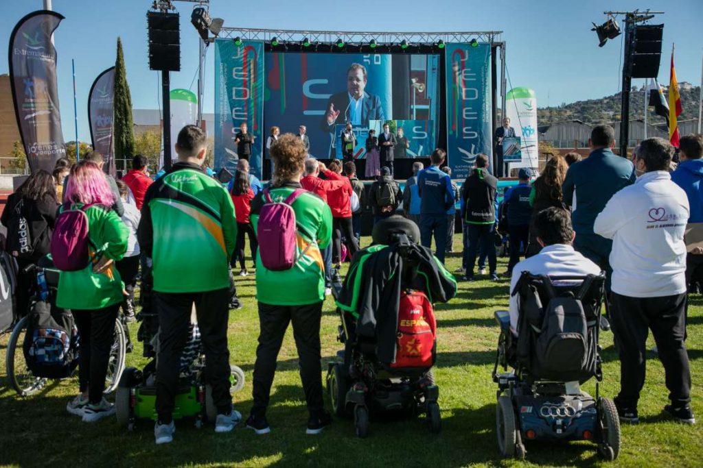 Jornada inaugural de los Juegos Extremeños del Deporte Especial, JEDES jedes