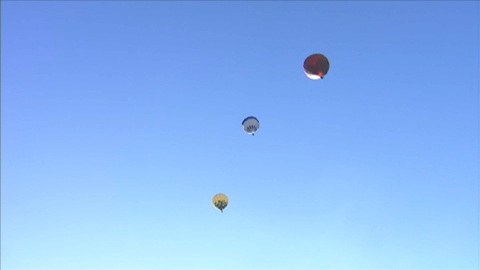 reyes en globo