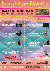 cartel fiesta bares antiguos 2022