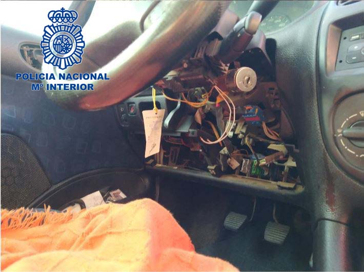 robo vehiculo Plasencia