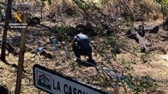 desalojan las viviendas mas cercanas al incendio de villanueva de la vera que mantiene una evolucion complicada