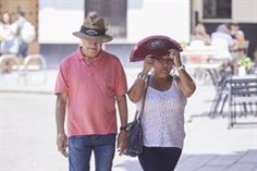 las vegas del guadiana activara este sabado la alerta roja por altas temperaturas por cuarto dia consecutivo