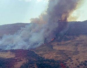 mas de 500 personas han sido evacuadas por los incendios en las hurdes y casas de miravete