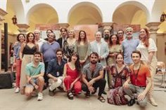 una veintena de jovenes participan en el campo de voluntariado juvenil del festival de merida