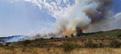el incendio en sierra de gata esta perimetrado pero los vecinos de torre de don miguel seguiran evacuados