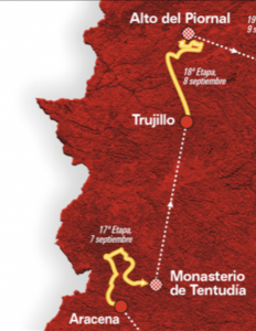 etapas extremadura vuelta a espana