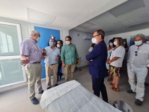herrera de alcantara inaugura su consultorio local tras las obras de reforma