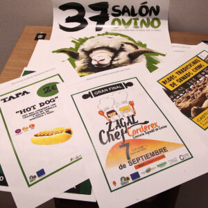 carteles salon ovino castuera
