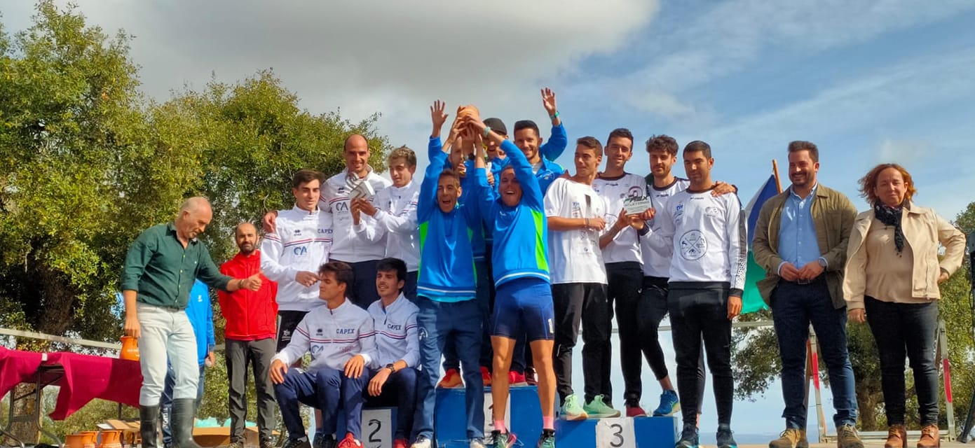 Podio masculino absoluto equipos