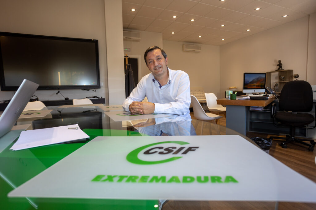 CSIF Extremadura critica falta de pluralidad en el Convenio de Concertación Social benito roman csif