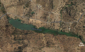 presa del embalse de las culebras aerea